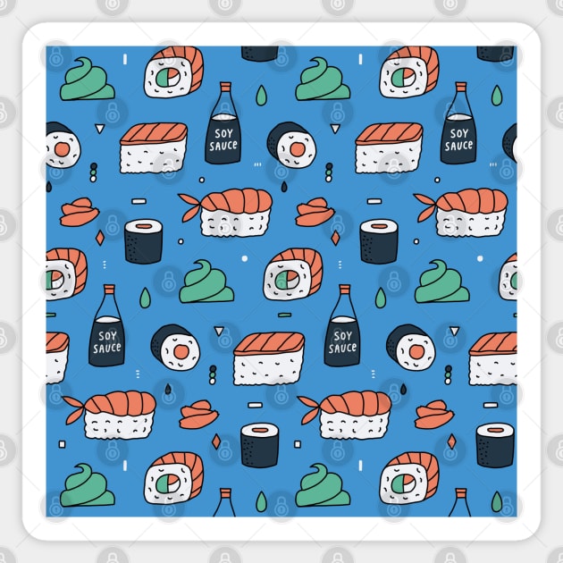 Japanese sushi food Sticker by kostolom3000